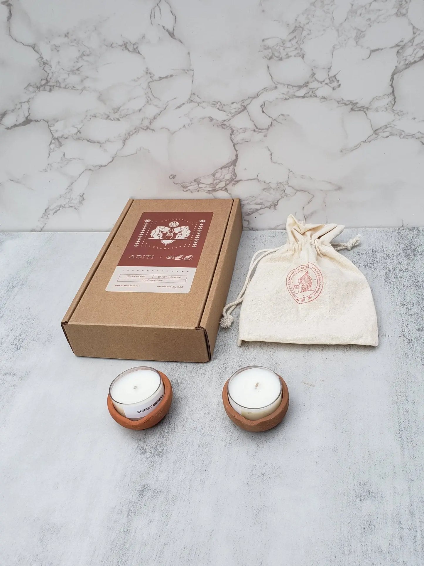 Aditi - Tea Light Discovery Set - Tulsie